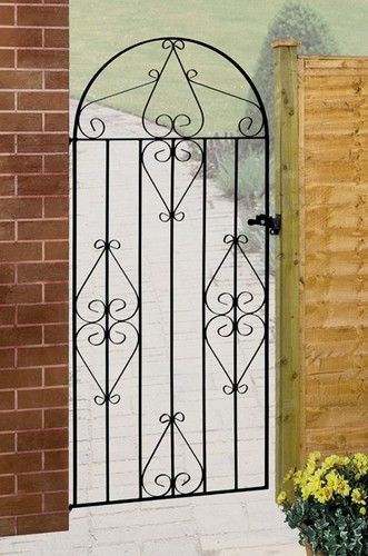 Classic metal scroll tall - metal,