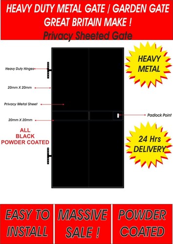 Steel security door - steel,