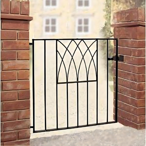 Anavio metal garden gate - metal,