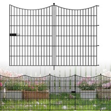 24ft Long Garden Fence with