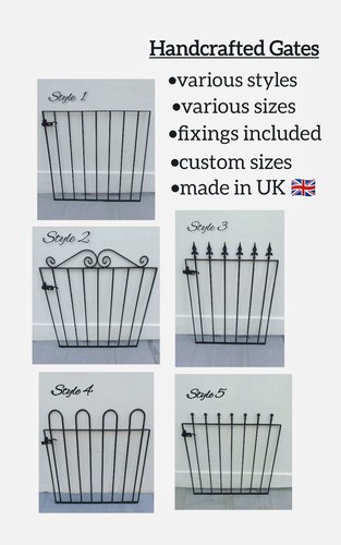 Metal gates strong iron - metal,