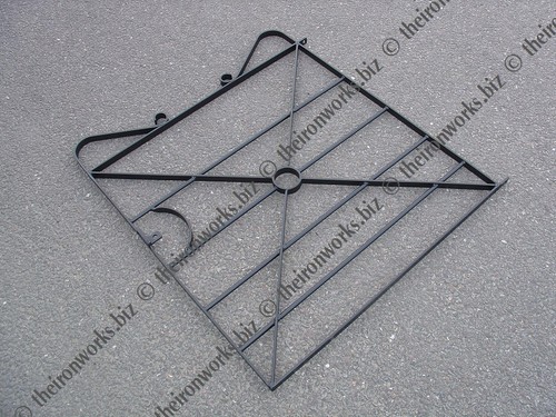 Farmland metal garden gate - farmland,